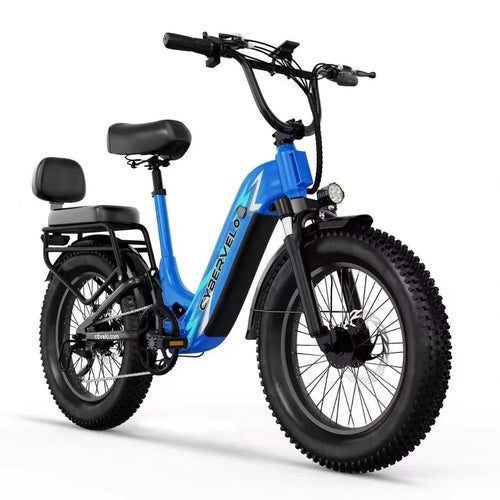 Pedal Electric Bike, 80 Miles Range, 400 lbs Weight Capacity