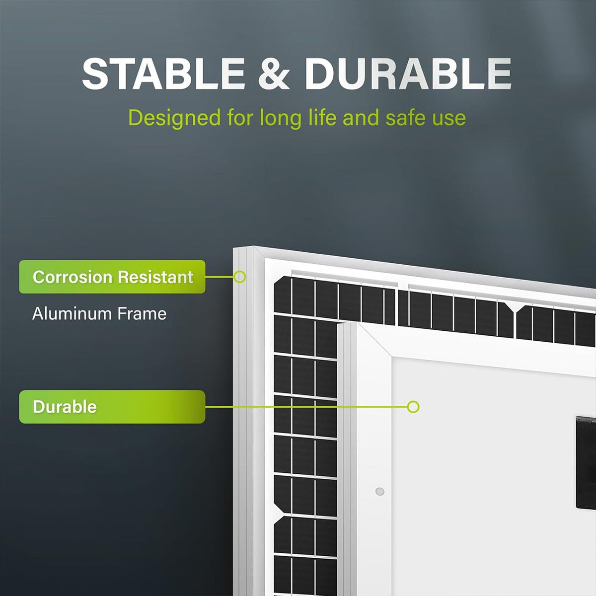 ☀️ High-Efficiency Monocrystalline Solar Panel