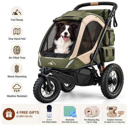 Wagcario™ TerraTrail Adventure Pet Jogger