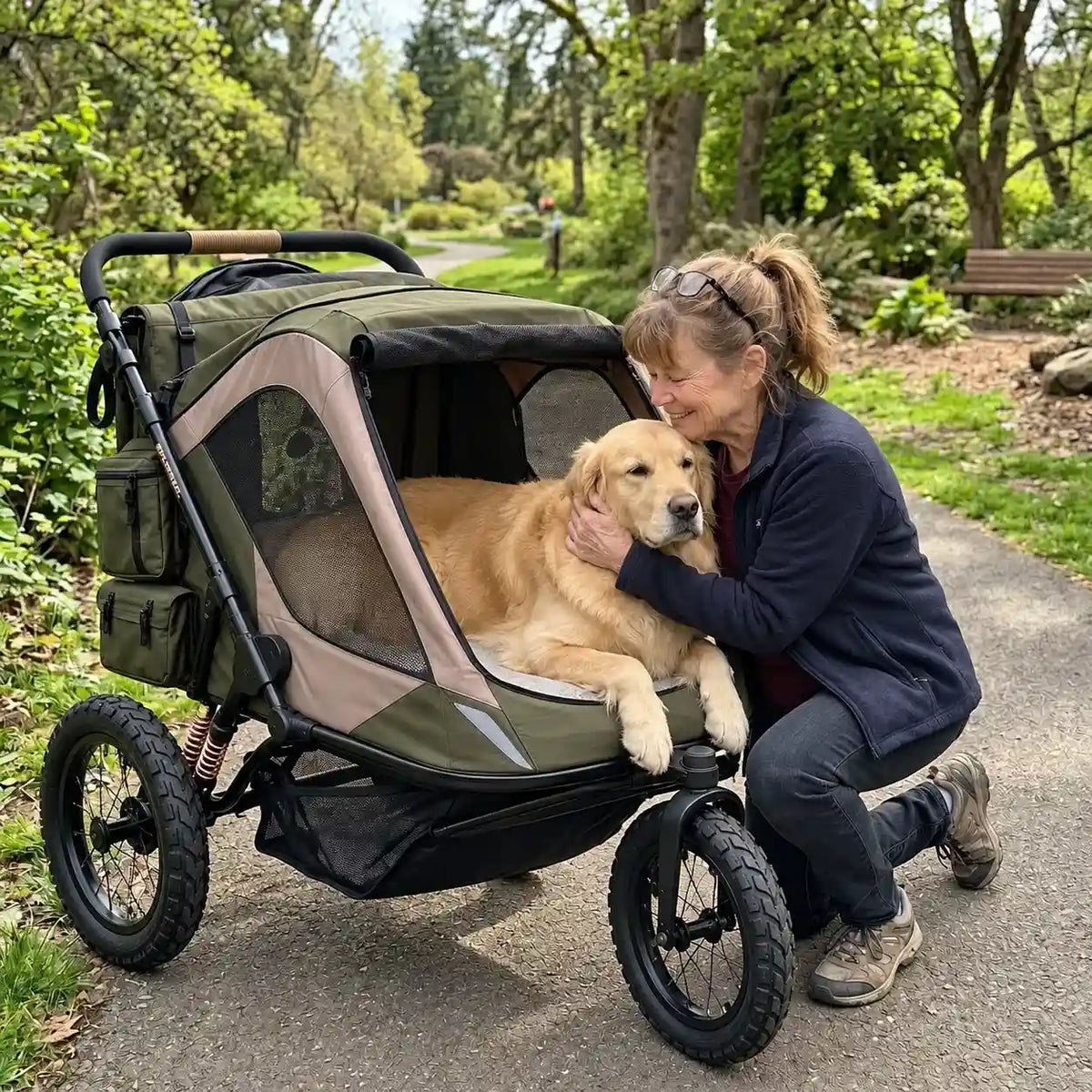 Wagcario™ TerraTrail Adventure Pet Jogger